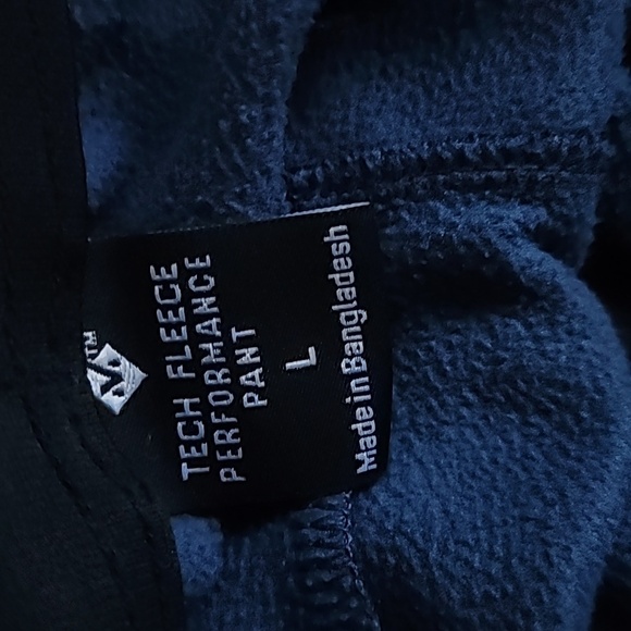 Member's Mark Quick Dry Tech Men's Joggers Blue  L - Picture 9 of 10